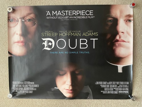 Doubt original cinema quad - uk,