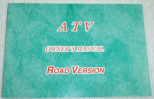 Atv quad 100 - ccm, road