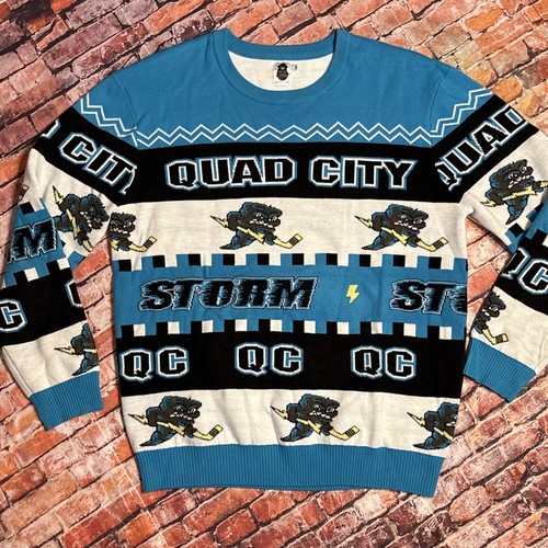 Maglione quad city storm sphl - quad,