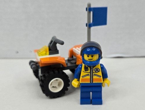 Lego coast guard - guard, bike